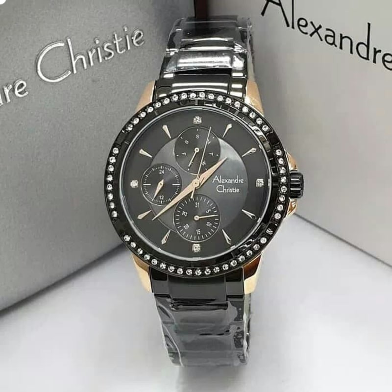 Jam Tangan Wanita Alexandre Christie 2726 AC2726 AC 2726 Original Garansi Resmi