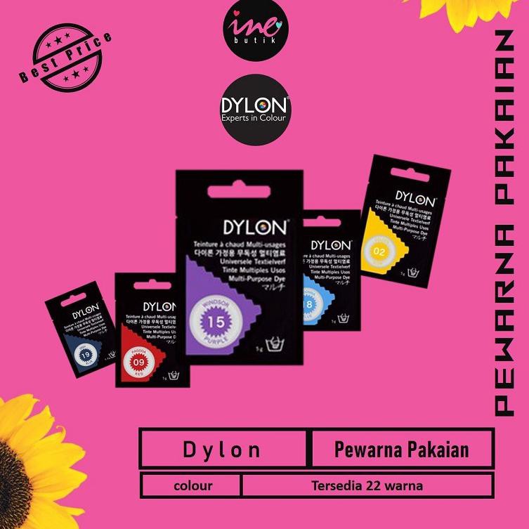 

[TERMURAH SESHOPEE!] DYLON PEWARNA TEXTILE/PAKAIAN | TIE DYE