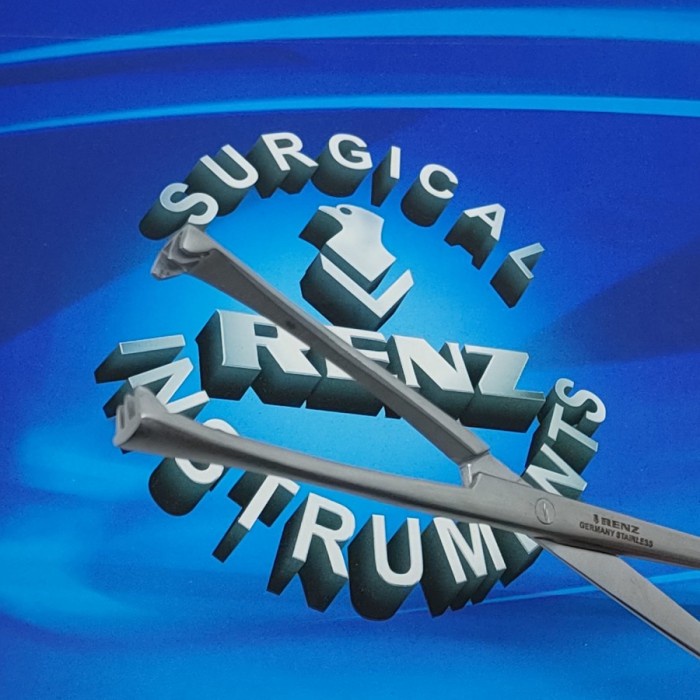 Alat medis Museux Uterine Tenaculum Forcep 26 cm ( 3:3 ) - Renz