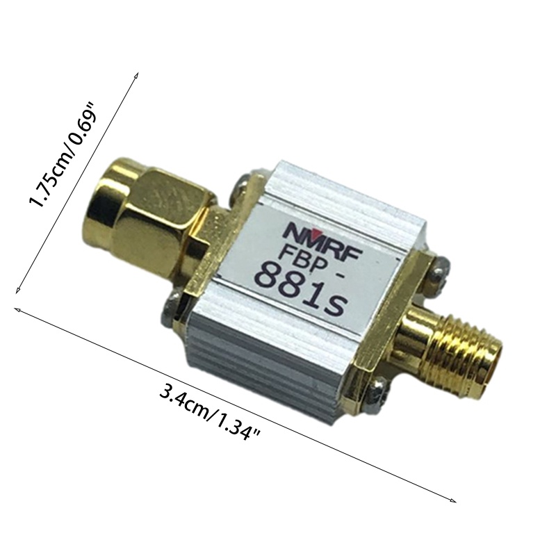 Btsg Receiver Didedikasikan Bandpass Filter868~895MHz interface SMA Mengurangi Kebisingan