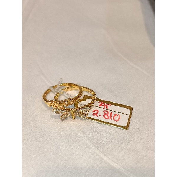 Cincin double Capung Jadior
