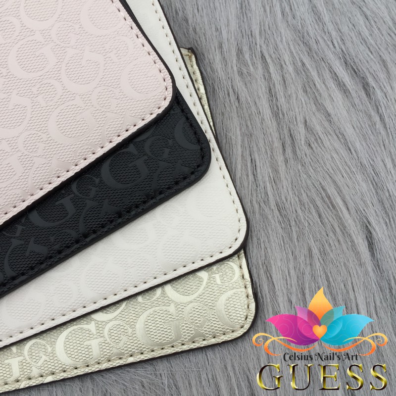 BELI 5 GRATIS 1 WRISTLET CLUTCH GUESS G LOGO AUTHENTIC QUALITY