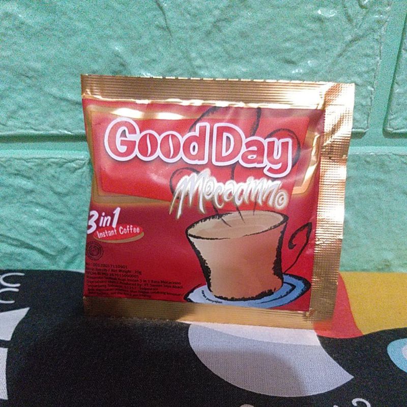 

GoodDay mocacinno/kopi GoodDay renceng isi 10