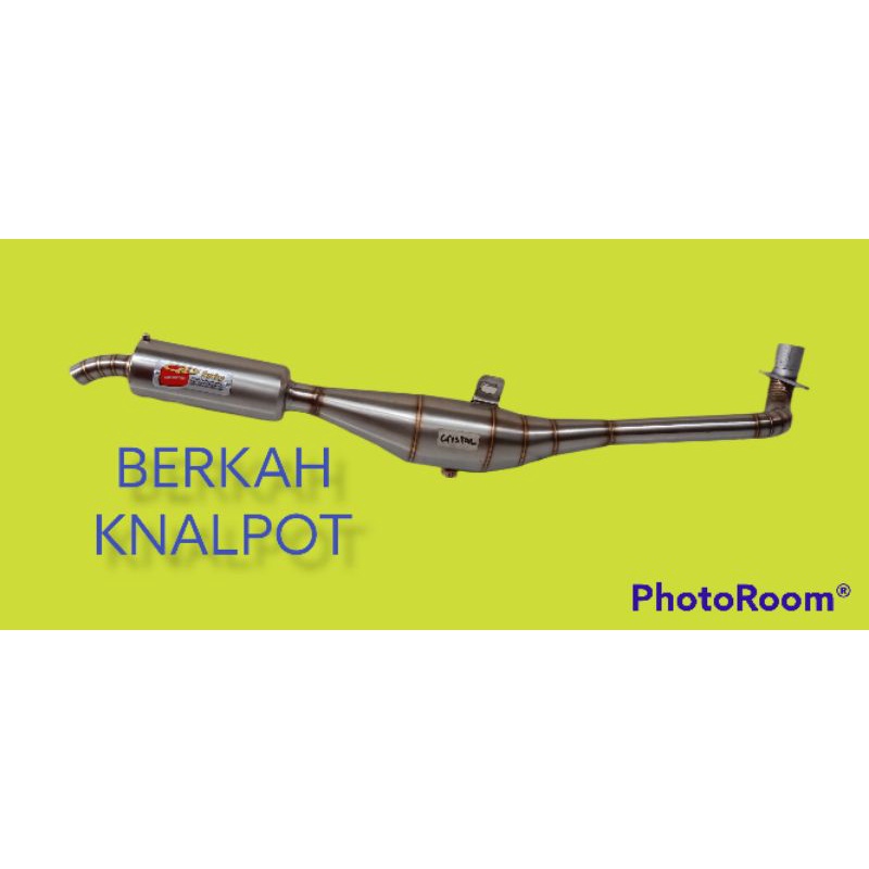 Knalpot racing Suzuki Tornado Gs/Gx Crystal - knalpot CLD standar racing Tornado Gs/Gx