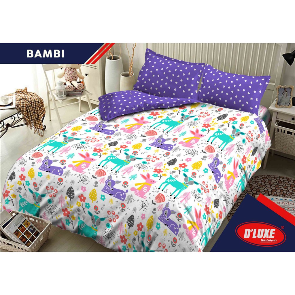 Home-Klik Kintakun D'Luxe Bed Cover Set New Kids Edition Uk. 180x200