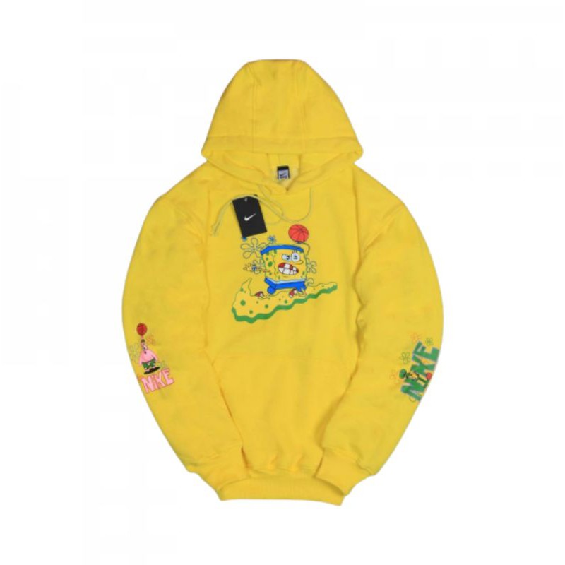 jaket sweater hoodie Nike x spongebob squarepants premium terbaru murah