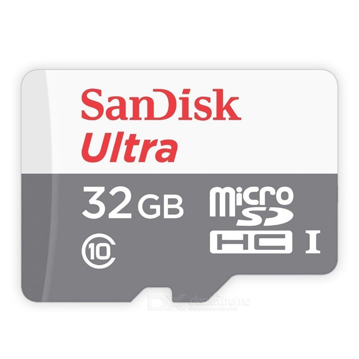 MicroSD Sandisk Ultra 32GB UP TO 100Mb/s Class 10 Tanpa Adapter | 32GB 100MB