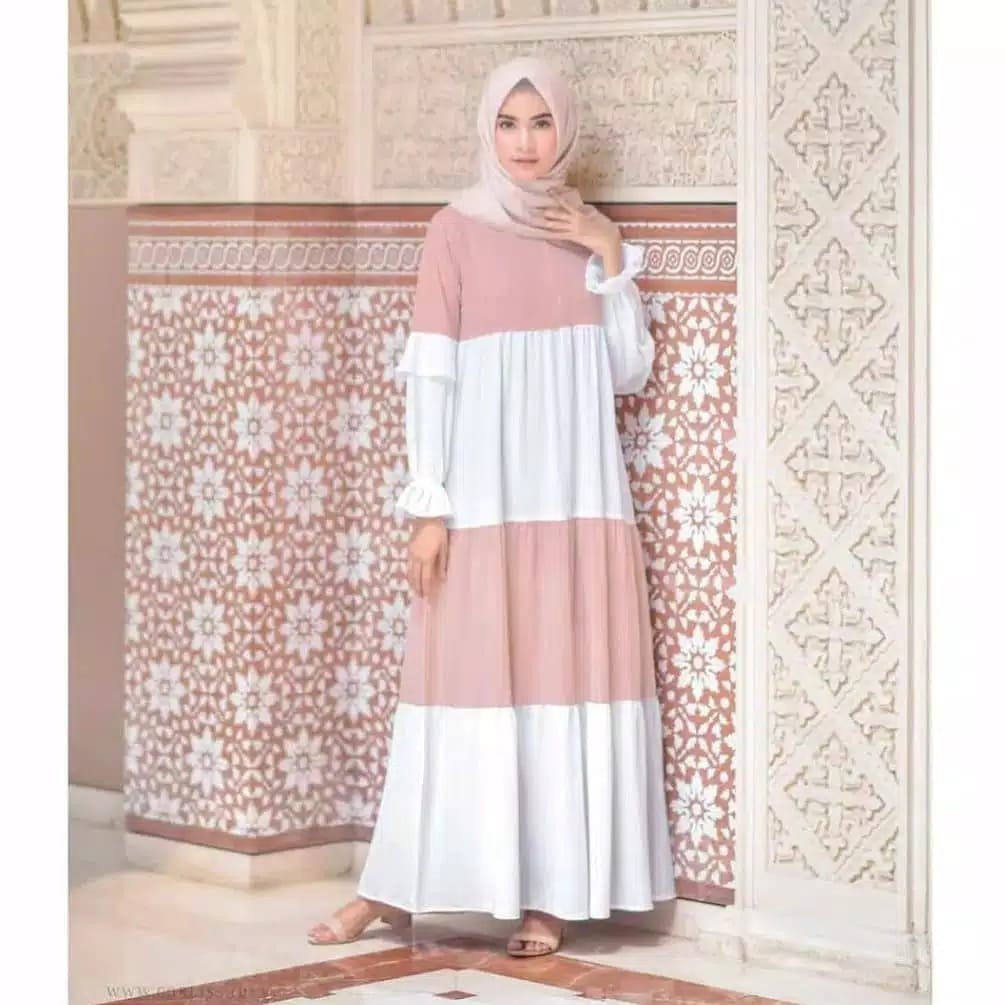 MAGHFIRA MAXI - dress wanita terbaru / gamis terlaris / dress muslim / casuall dress