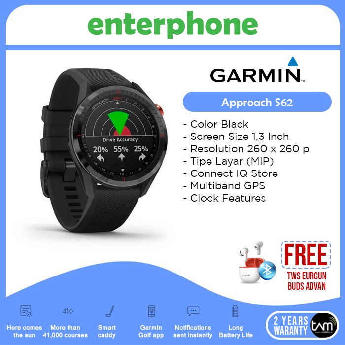 Garmin Approach S62 Smartwatch