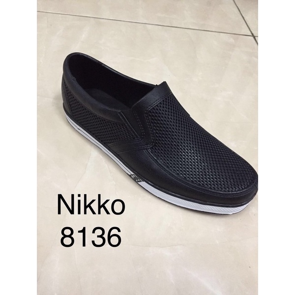 sepatu kantor murah nikko 8120 seperti nikko 8136 bukan att murah dan nyaman dipakai bahan pvc bukan nikko 8136