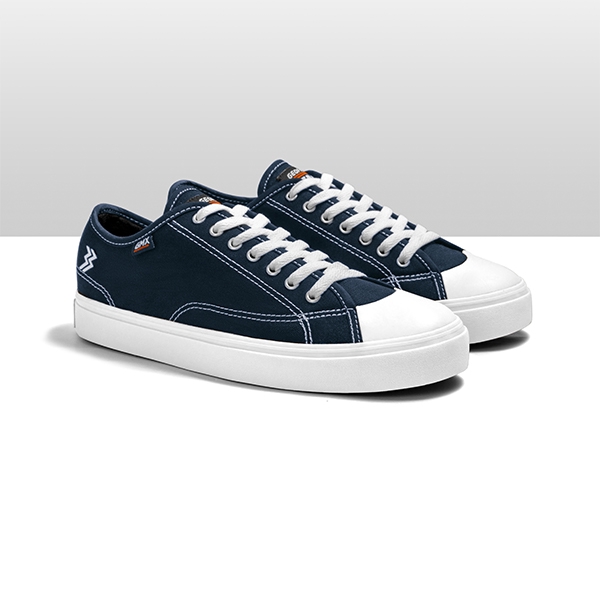 Geoff Max Official - Timeless Low Navy White STZ | Sepatu Pria | Sepatu Wanita | Sepatu Unisex-2