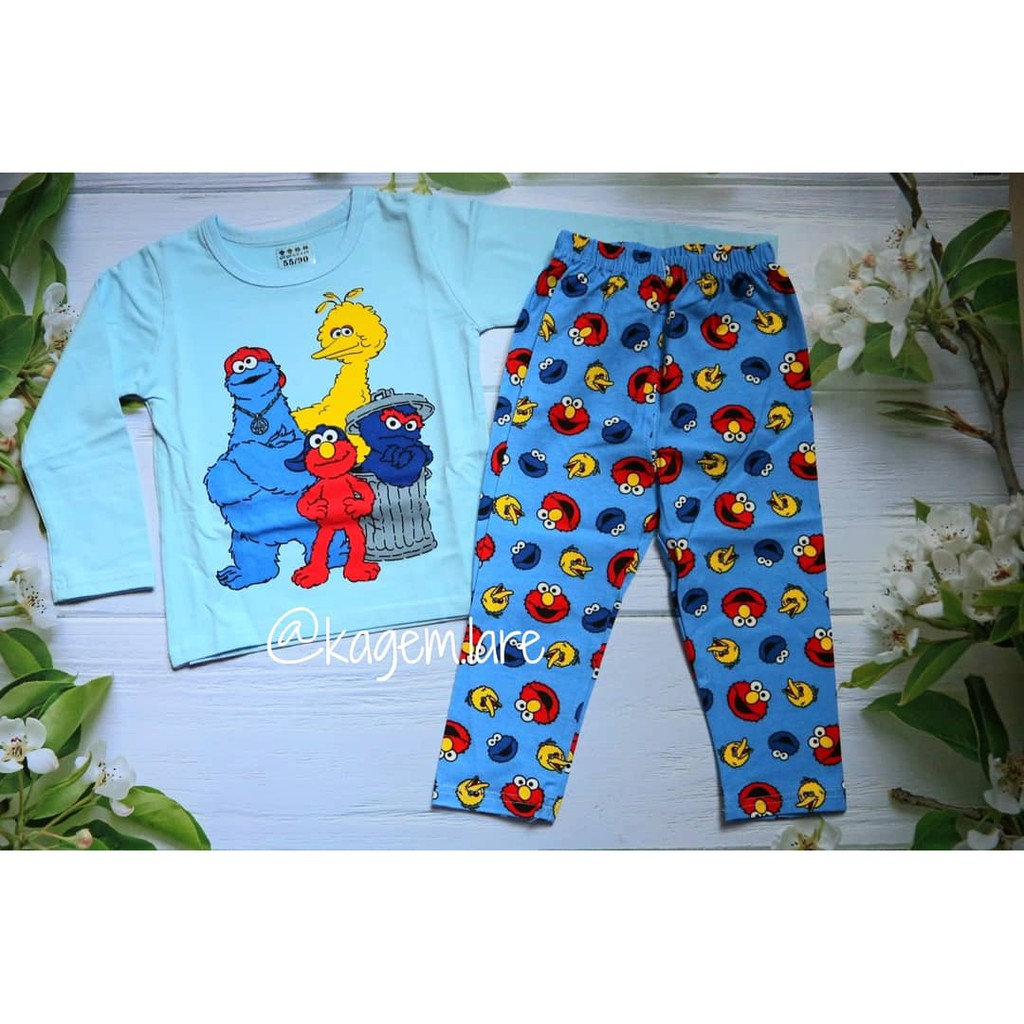 Baju Tidur Anak Elmo