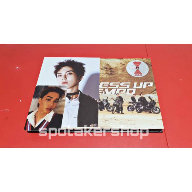 (Free poster) DMUMT Album Moderato Ver Kai PC xiumin postcard Don't mess up my tempo