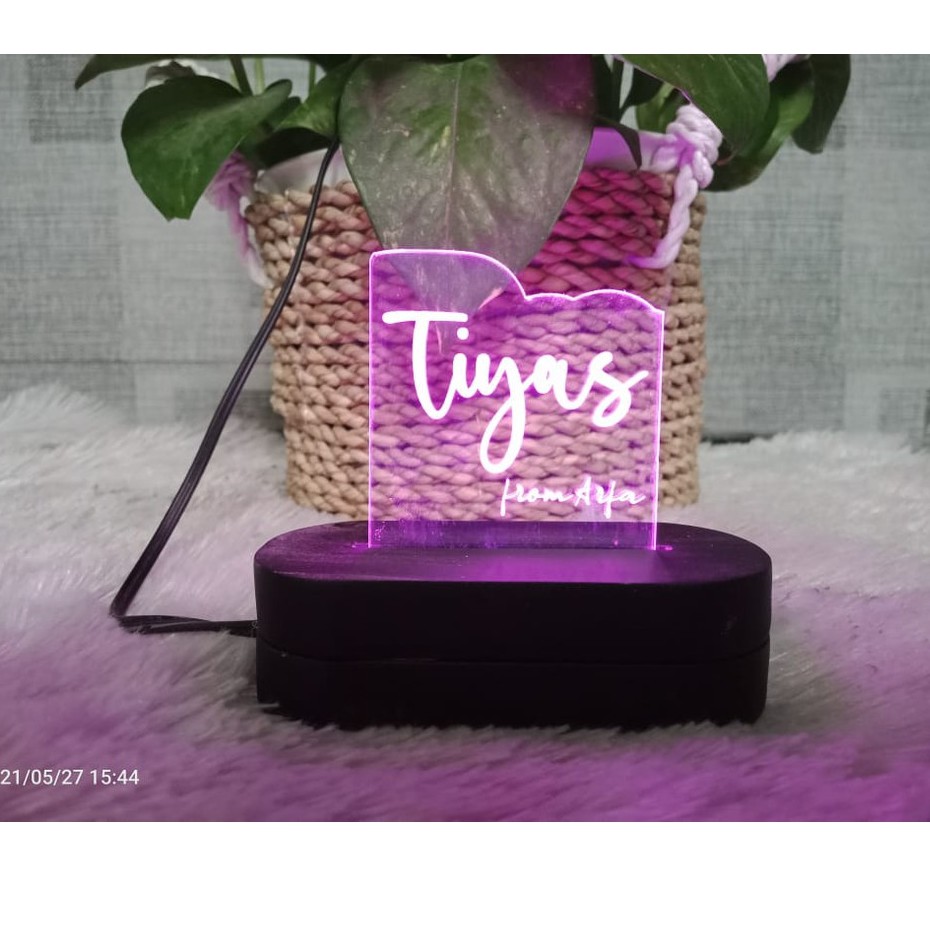 5x5 cm LAMPU AKRILIK CUSTOM LAMPU TIDUR DEKORASI 5x5 cm LAMPU AKRILIK CUSTOM LAMPU TIDUR DEKORASI