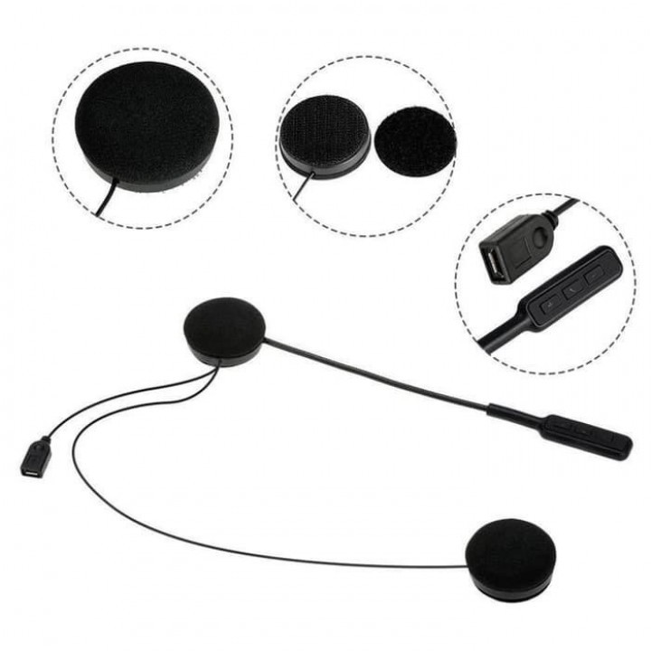 Bluetooth Wireless Earphone Headset for Motorcycle Helmet  - MH01