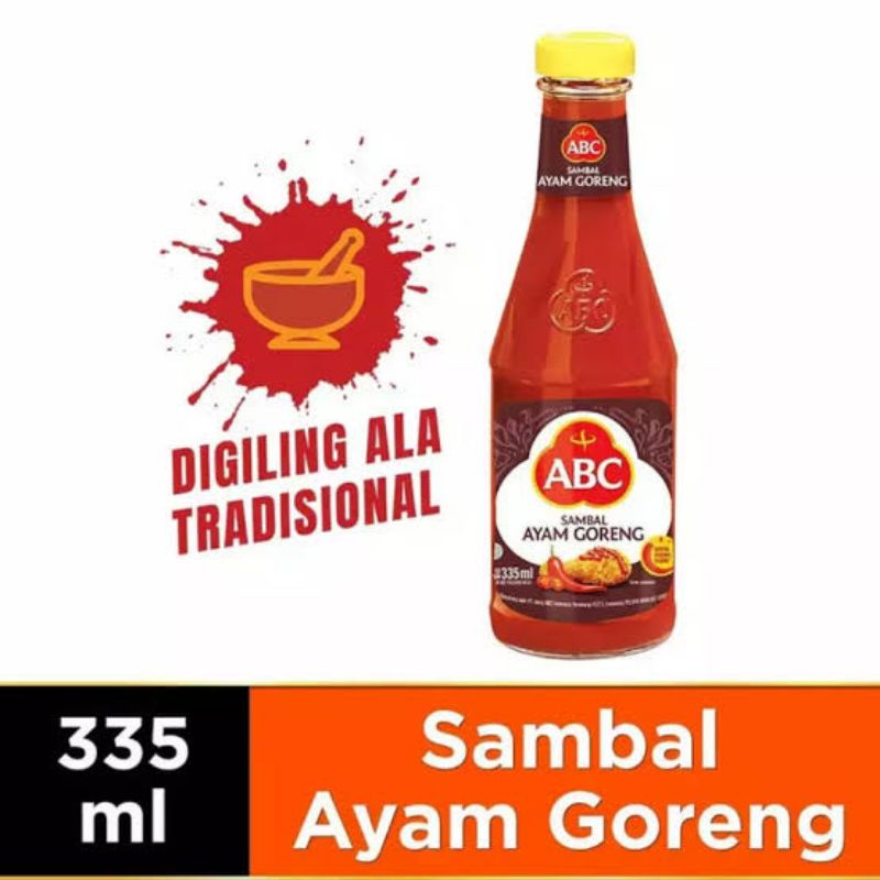 

ABC Chili sambal ayam bawang 335ml