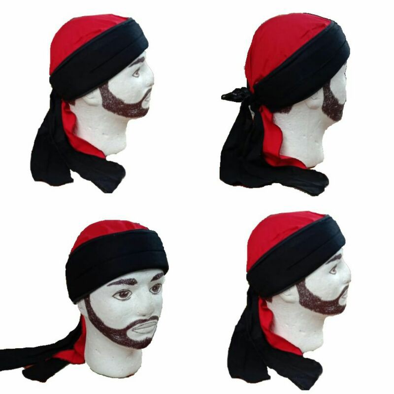 Blangkon Iket Udeng Imamah Peci Kupluk Blangkon Dua Warna