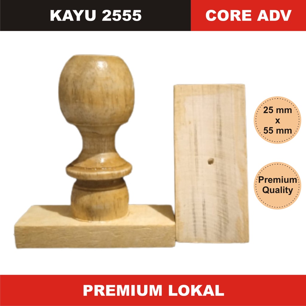 

Gagang Stempel Kayu 2555