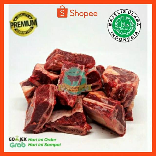 

Juragan Daging Sapi Segar Tulang Iga Sapi Lokal Fresh 500 Gram