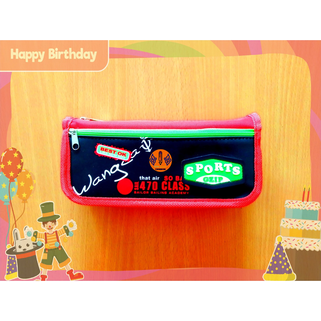 

Tempat Pensil Slet Imaie PC-8934 Pencil Case Sport