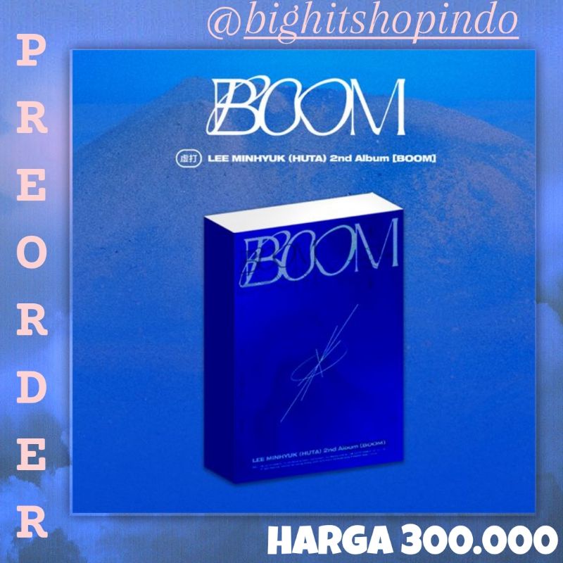 [PO] (BTOB) - LEE MINHYUK (HUTA) - 2nd Album [BOOM] // ALBUM BTOB // ALBUM MINHYUK