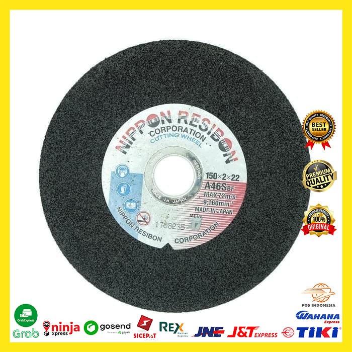 Mata Mata Gerinda Potong Besi 10" Inch Nippon Resibon Cutting Wheel255X3X25