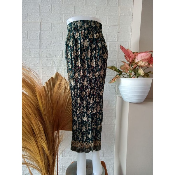 Rok Plisket Suren / Rok plisket Batik/ Rok Panjang