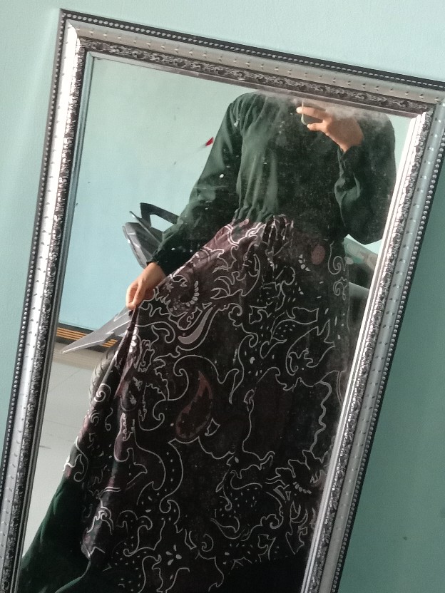 Couple Batik Keluarga Gamis Lonceng Model Jazz Gamis Jazzy Couple Gamis Batik Kerah Jazzbatik Wolfis