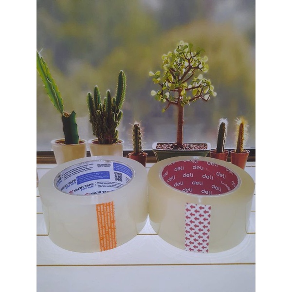 

Lakban Nachi / Isolasi Deli Bening 48mm / 2 inch x 90 m