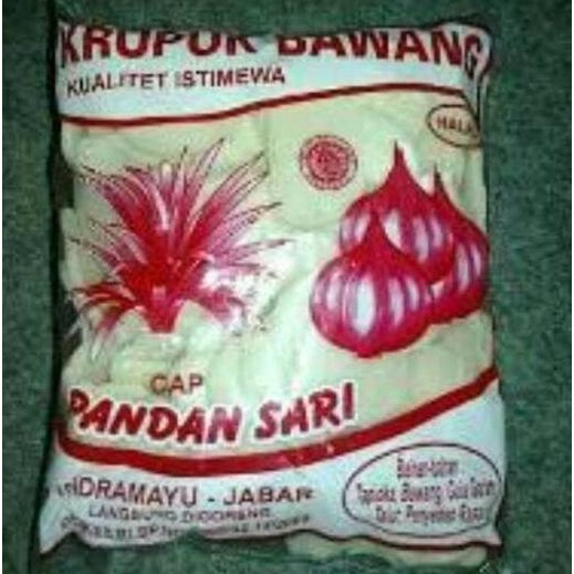 

Kerupuk Bawang cap "Pandan Sari