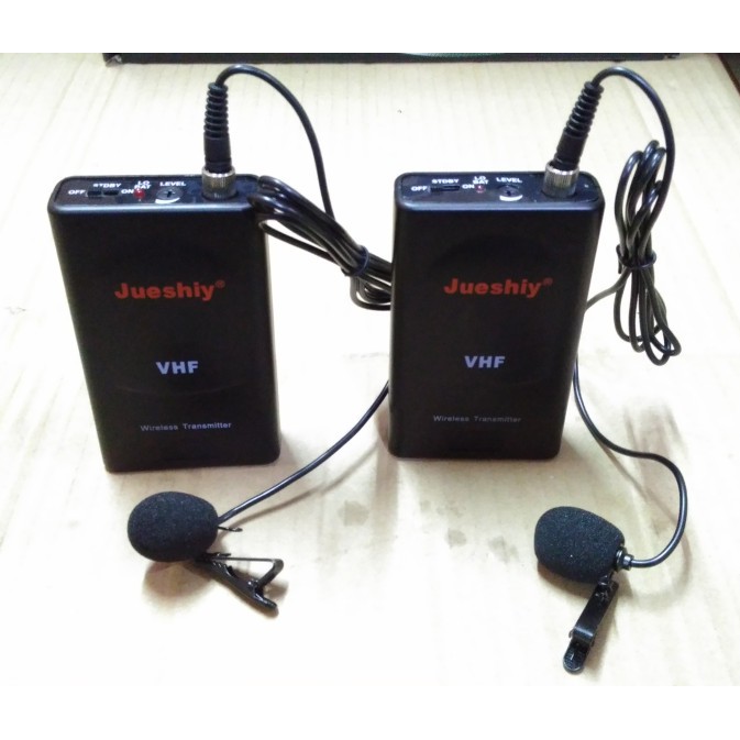 MIC WIRELESS UHF KLIP ON JUESHIY JS 16V