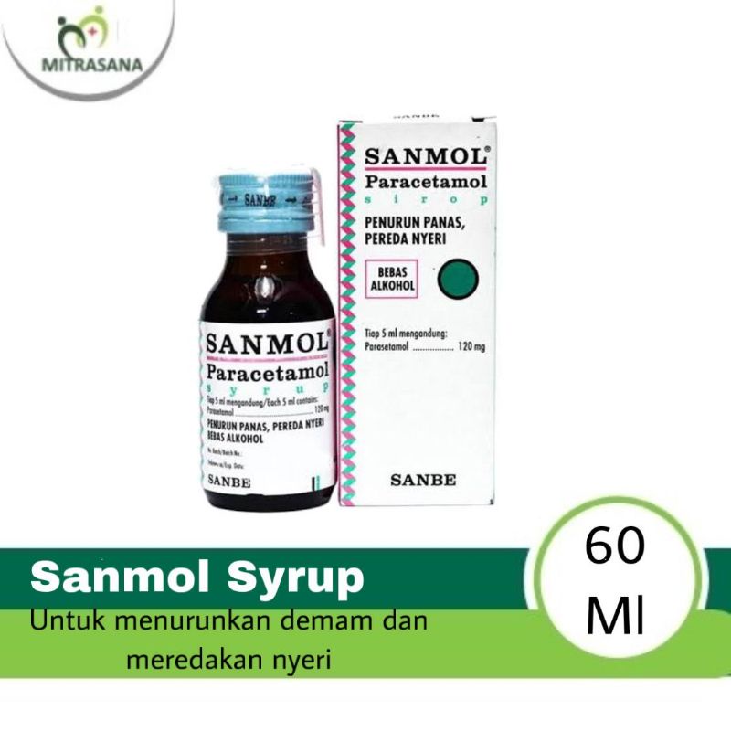 Sanmol Syrup 60 Ml