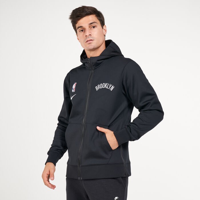 JAKET RESLETING DISTRO BROOKLYN NETS POLOS CUSTOM BASKET NBA BAHAN BERKUALITAS