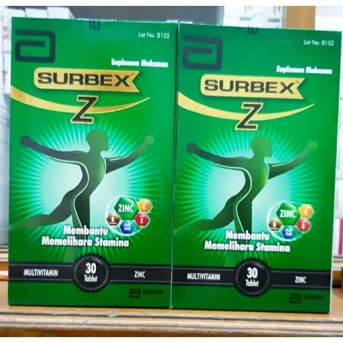 Jual SURBEX Z - MULTIVITAMIN DAN ZINC | Shopee Indonesia