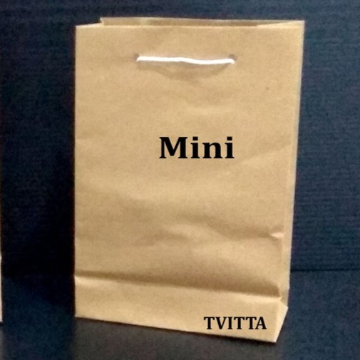 

PaperBag Polos Kraft | Paper bag Coklat Mini (SS)