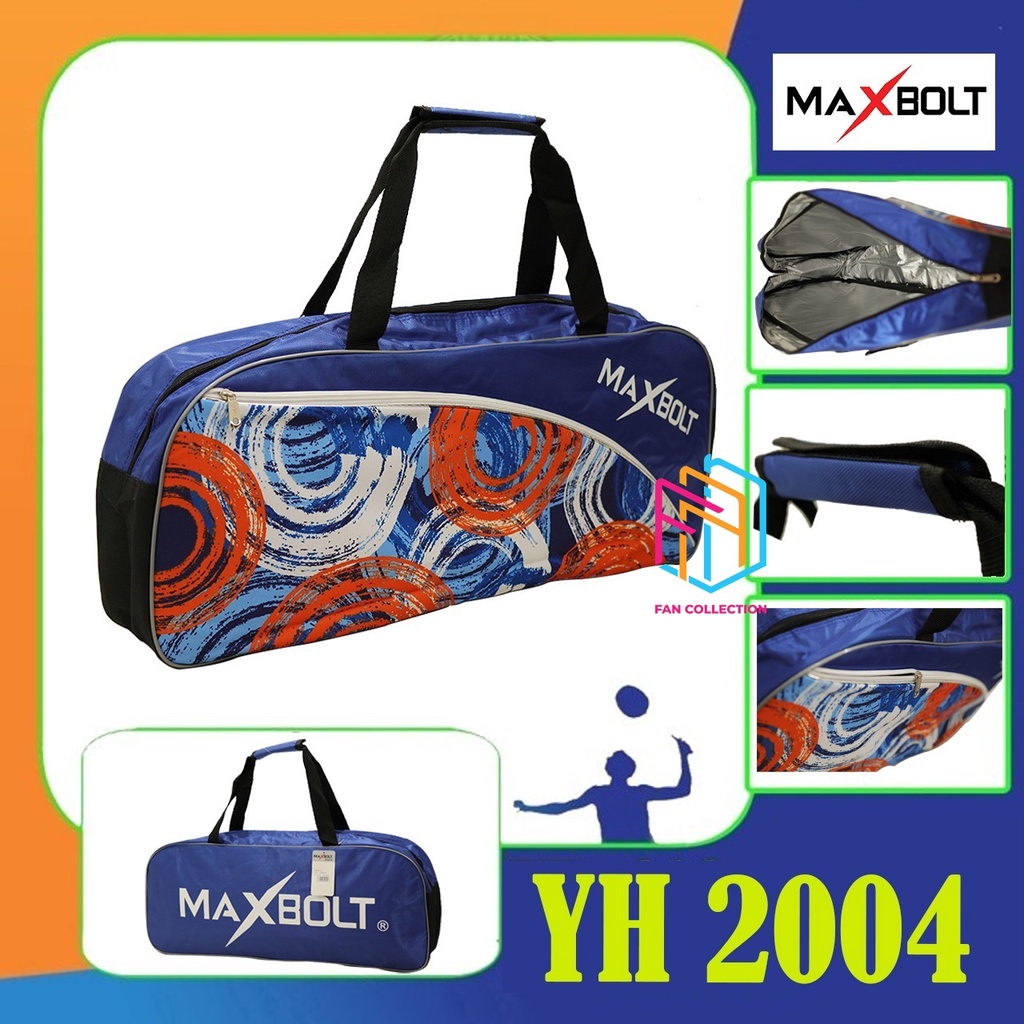 MAXBOLT YH 2004 / YH2004 TAS RAKET BADMINTON ORIGINAL