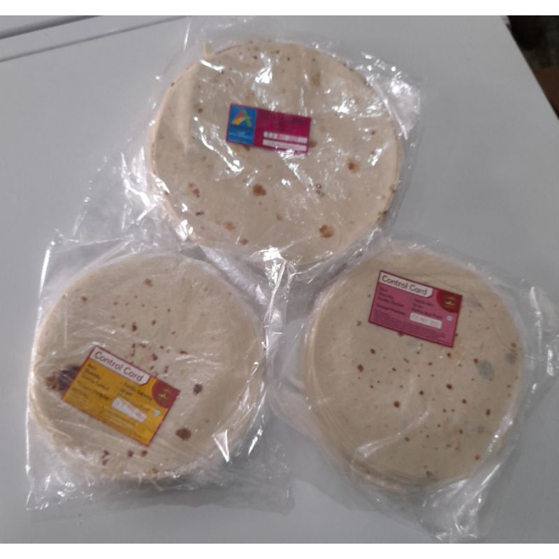 

Kulit Kebab Tortilla Mini, Sedang, Besar