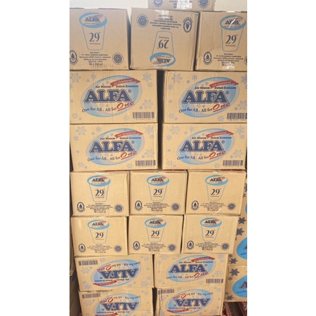 

ALFA ONE Cup dus (220ml x 48 pcs) air mineral cup / gelas