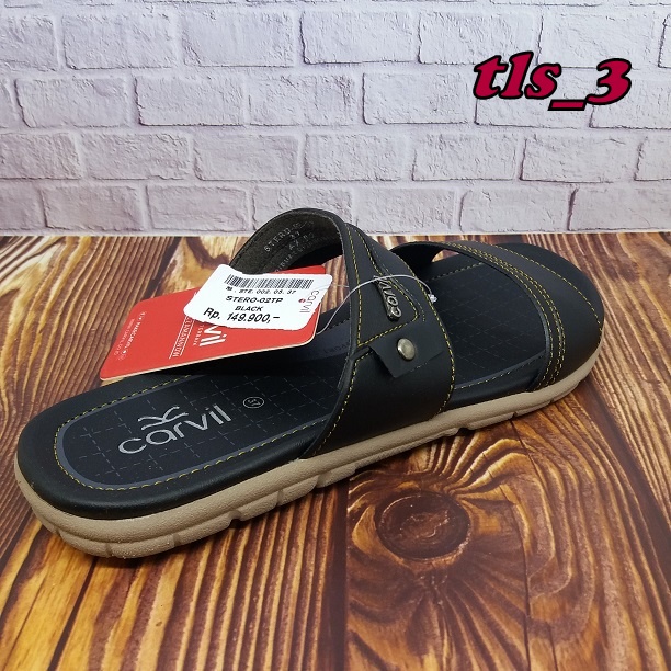 Sandal remaja carvil stero 02 original 33-37 sendal anak laki tanggung