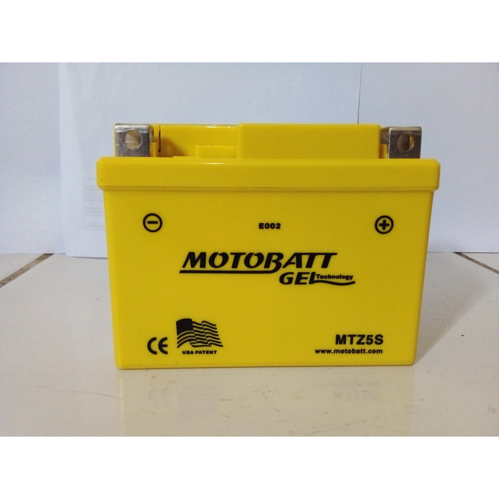 Aki motor HONDA SCOOPY FI INDLING STOP DAN KARBU motobatt MTZ5S accu gel kering ORIGINAL