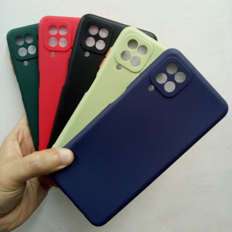 Samsung A12 M12 Case Softcase Silicon Macaron Casing Samsung M12 A12