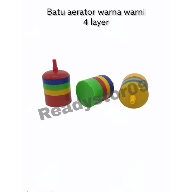 batu aerator aerasi 4layer jumbo jair stone airstone gelembung udara aquarium