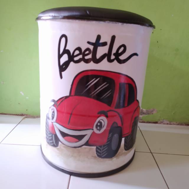 Kursi Tong Besi Karakter Mobil