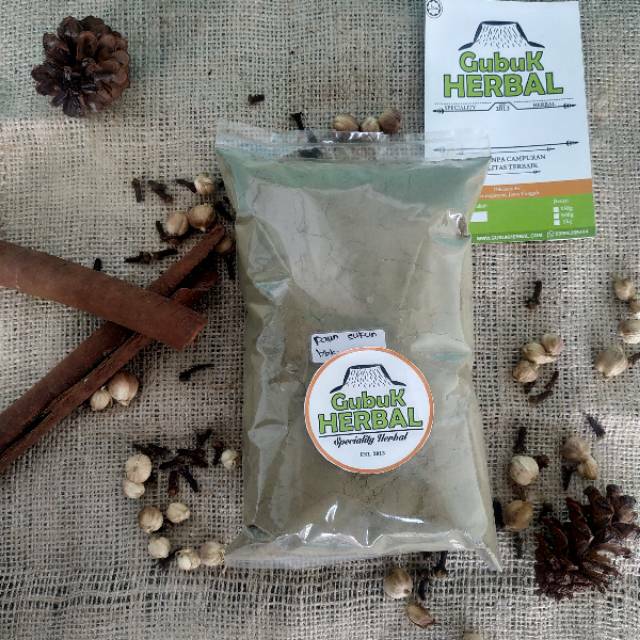 

DAUN SUKUN BUBUK 100 GRAM - Artocarpus Altilis - MURNI - JSR - R