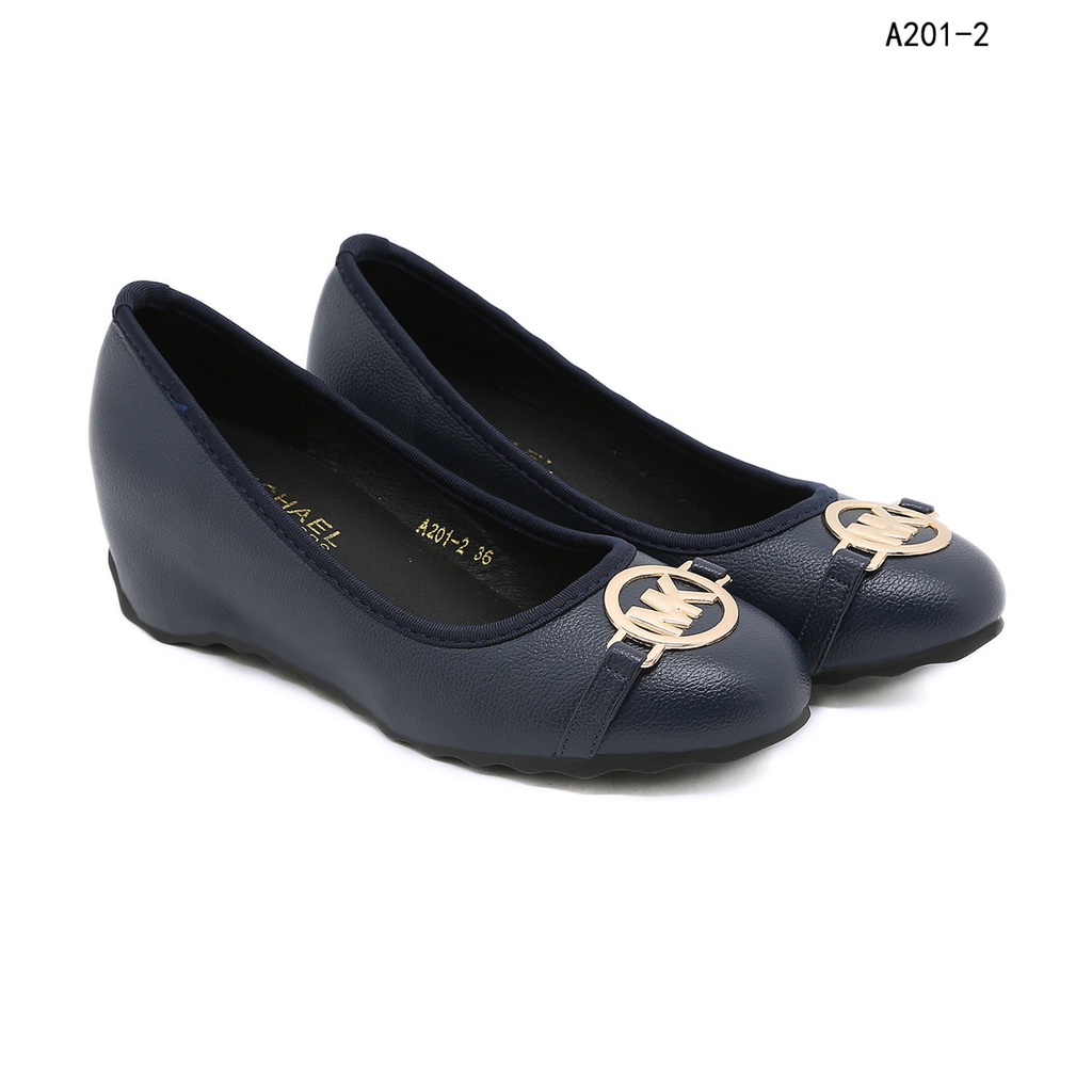 Leather Wedges Shoes #A201-2