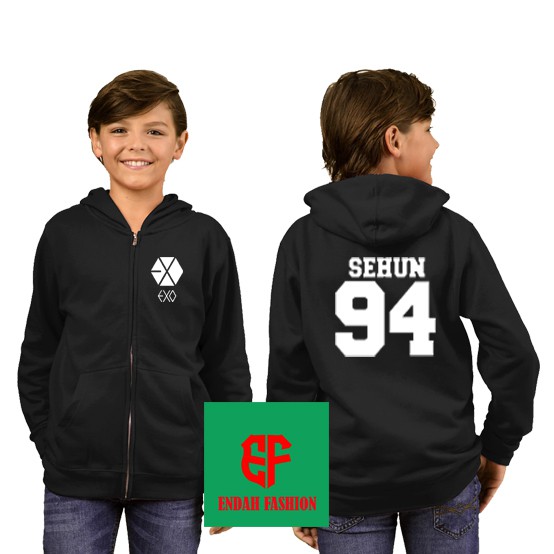 Jaket Hoodie Zipper Anak EXO SEHUN 94