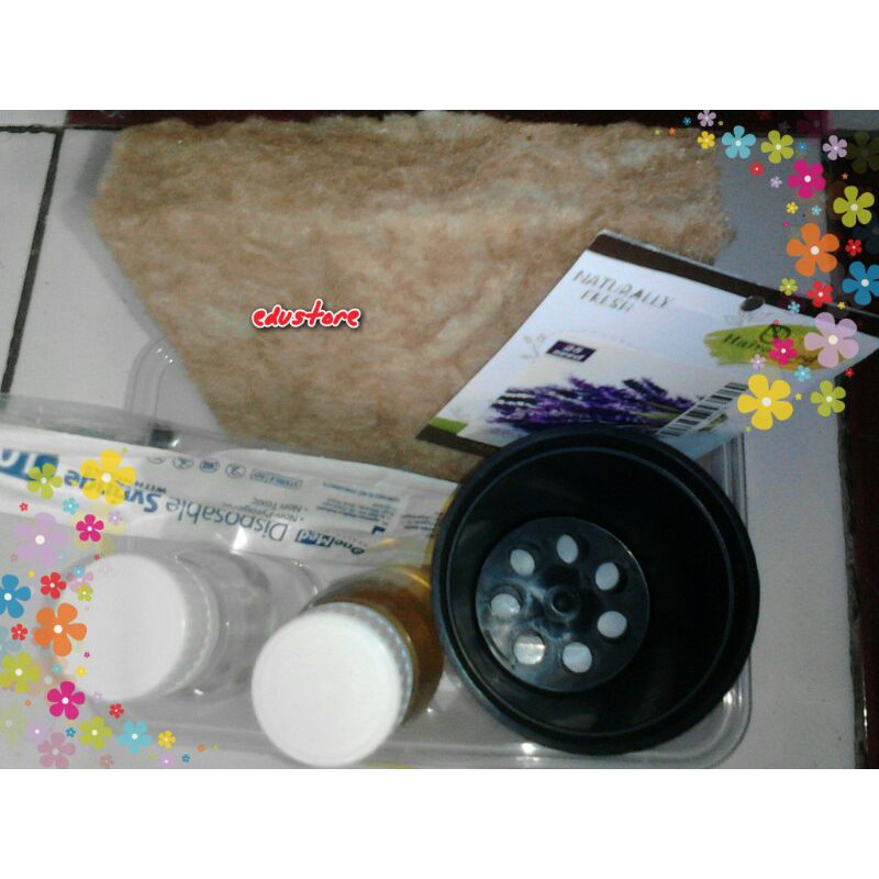

Paket hidroponik Bunga Lavender Pot 8cm