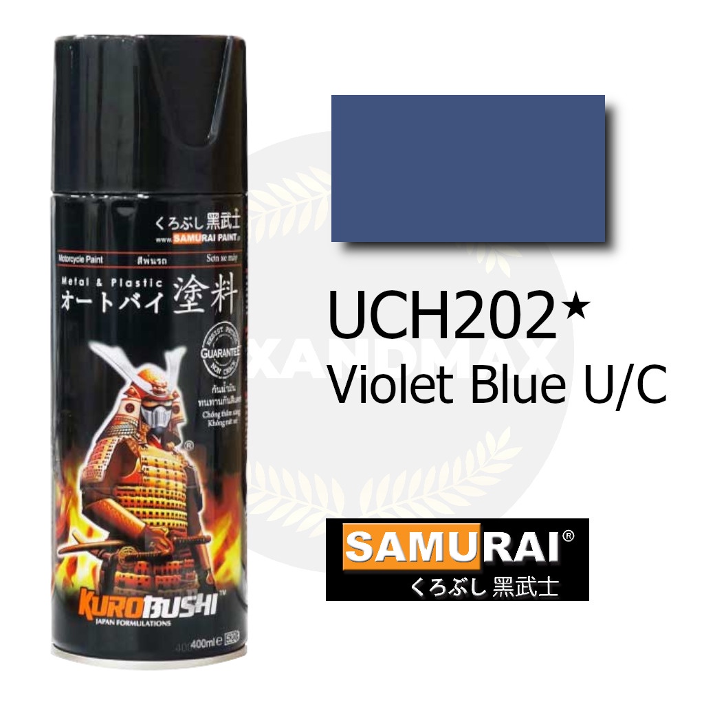 Samurai Paint Violet Blue U/C UCH202  400 ml - Cat Semprot