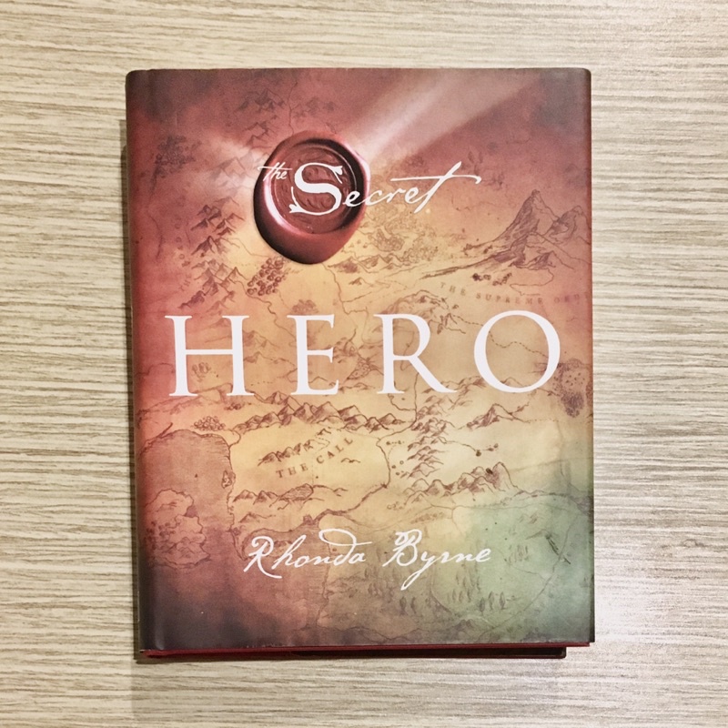 [unsealed] preloved novel original hard cover the secret: hero by rhonda byrne bahasa inggris