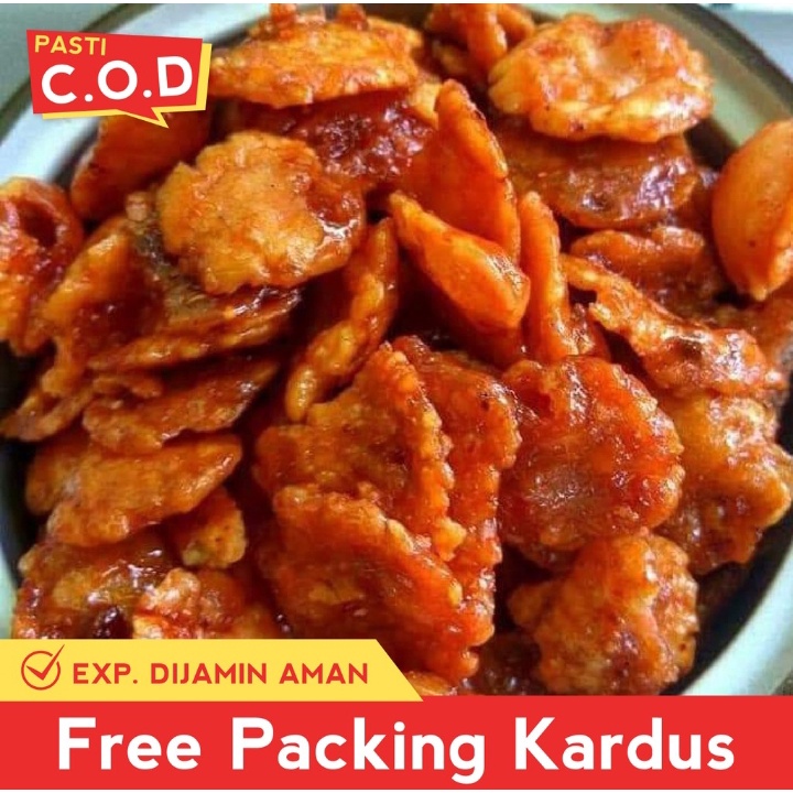 

EMPING MELINJO PEDAS RASA BALADO 125 GRAM SNACK KILOAN CAMILAN MAKANAN RINGAN